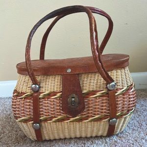 Vintage Basket Purse